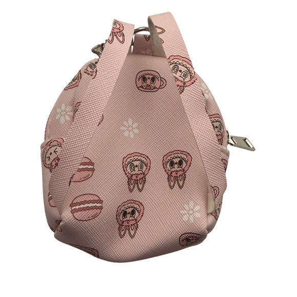 Kids Pink Character Mini Backpack Coin Purse Small Bag‎ With Zipper Closure - Picture 2 of 3